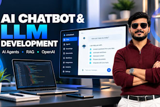 develop custom ai chatbot agents and llm applications