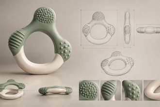design baby teether, sensory toys, pacifiers and baby care products