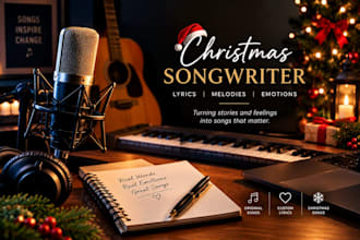 write a custom christmas song