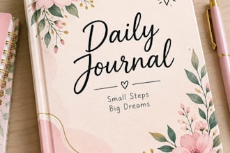 design custom digital planners and journals for you