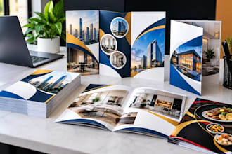 design a professional brochure or catalog