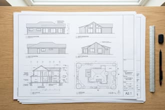 design architectural permit drawings and blueprints