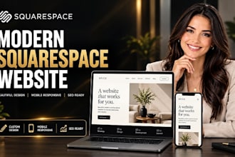 setup custom squarespace website design with expert squarespace designer