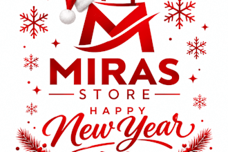 design christmas festive holiday new year logo and christmas card design