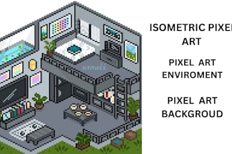 do isometric pixel art pixel game background pixel tileset pixel game asset