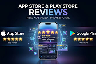 review and test ios app, website review, and android app user experience