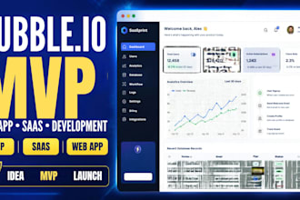 build bubble mvp, bubble website, bubble app as bubble developer for you