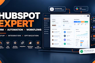 setup automate hubspot crm workflow automation zapier apollo clay