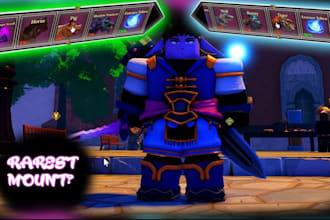 do full roblox game creation,mmorpg game, roblox game development, map,scripting