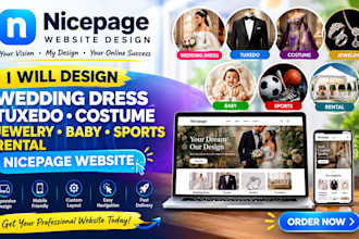 design wedding dress tuxedo costume jewelry  baby sports rental nicepage website