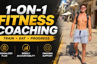 be your online fitness coach for training and nutrition