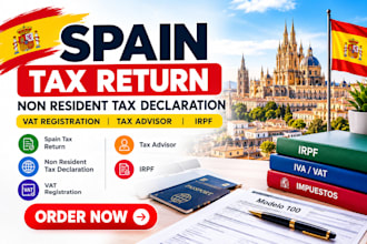 spain tax return non resident tax declaration vat registration tax advisor irpf