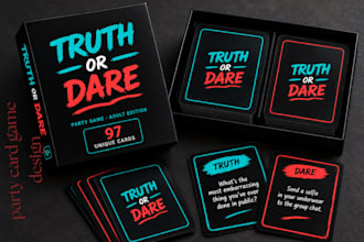 custom card game couple adult card game party card game drinking card game