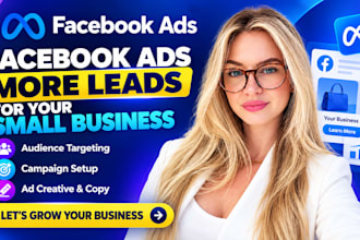 setup and manage facebook ads for local business leads and lead generation