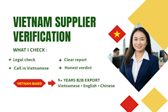 check vietnam b2b sourcing and supplier verification