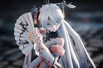 create, fix, rig vrchat, vrm, vroid, mmd, koikatsu, warudo, vtuber, gmod