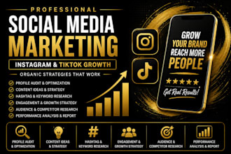 grow your instagram and tiktok organically