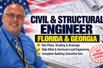 be your civil engineer for florida and georgia submittal sets