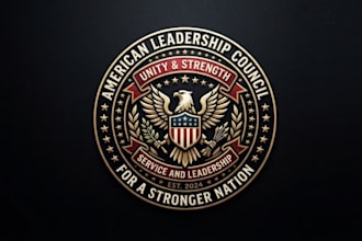 provide a unique patriotic and political logo with unlimited revision