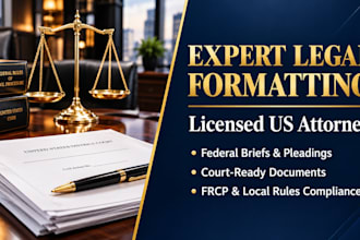 prepare federal litigation briefs and pleadings for court filing