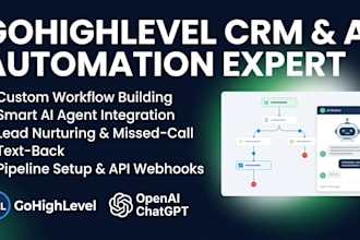 build gohighlevel crm and automation
