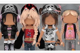 create hairstyle, custom roblox, outfits, ugc accessories with seasonal color