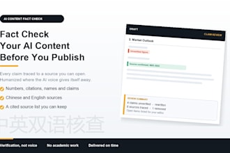 fact check your ai content and humanize it with cited sources