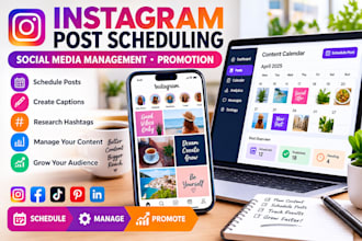 schedule post instagram manager social media post scheduling instagram promotion