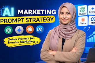 create custom ai marketing prompts and strategy for your business