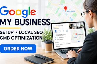 do google my business profile setup local SEO gmb optimization ranking reinstate