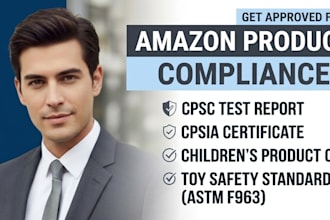 provide amazon CPC certificate and cpsc test report