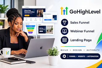 go high level webinar gohighlevel sales funnel workfiow gohighlevel landing page