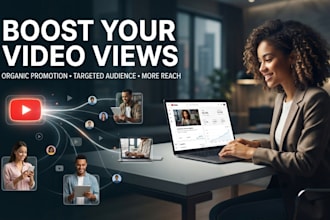organically promote your youtube video to boost views