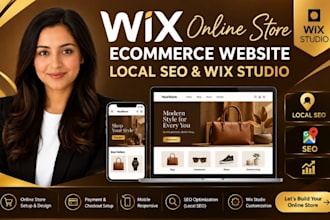 setup wix online store wix ecommerce website wix local seo wix studio