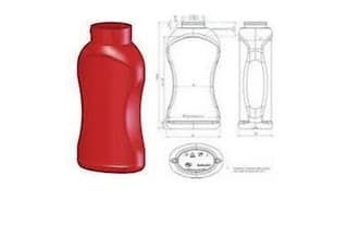 design blow molds in fusion 360 for bottles, containers, plastic products