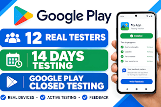 12 testers closed testing  20 testers app testing google play testers
