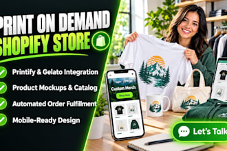 build print on demand shopify store with printify dsers pod