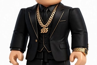 design luxury premium roblox avatar, character and pfp for brands and str