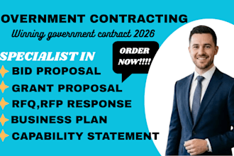 write government contract proposals, rfp, rfq and rfi responses