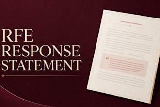 draft an expert rfe response statement and legal explanation