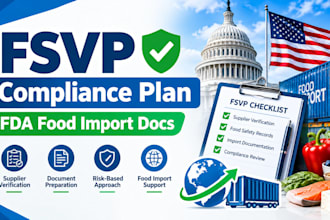 ensure fda fsvp compliance and food import documentation
