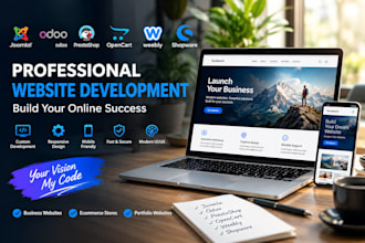 build joomla odoo prestashop opencart weebly shopware portfolio ui ux website