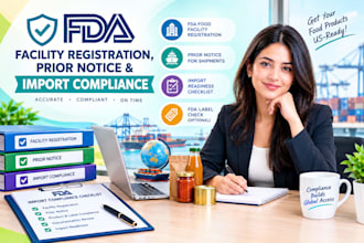 do fda registration, prior notice and import compliance