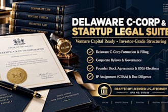 form your delaware c corp for venture capital readiness