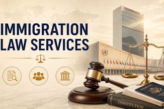 provide immigration law services, document review and legal support