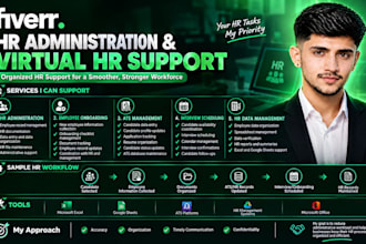 provide HR administration and virtual assistant services