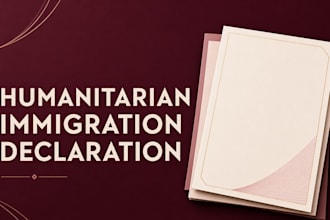 prepare a comprehensive humanitarian immigration declaration package