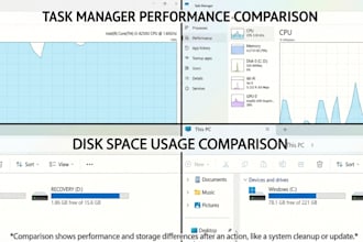 do a simple windows PC clean up and speed boost