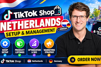 setup netherlands tiktok shop manage tiktok shop ads tiktok dropshipping