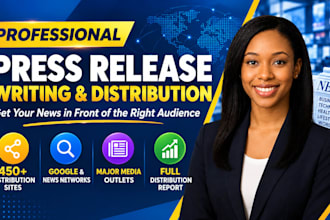 create an engaging pr writing and distribution to gets your business noticed